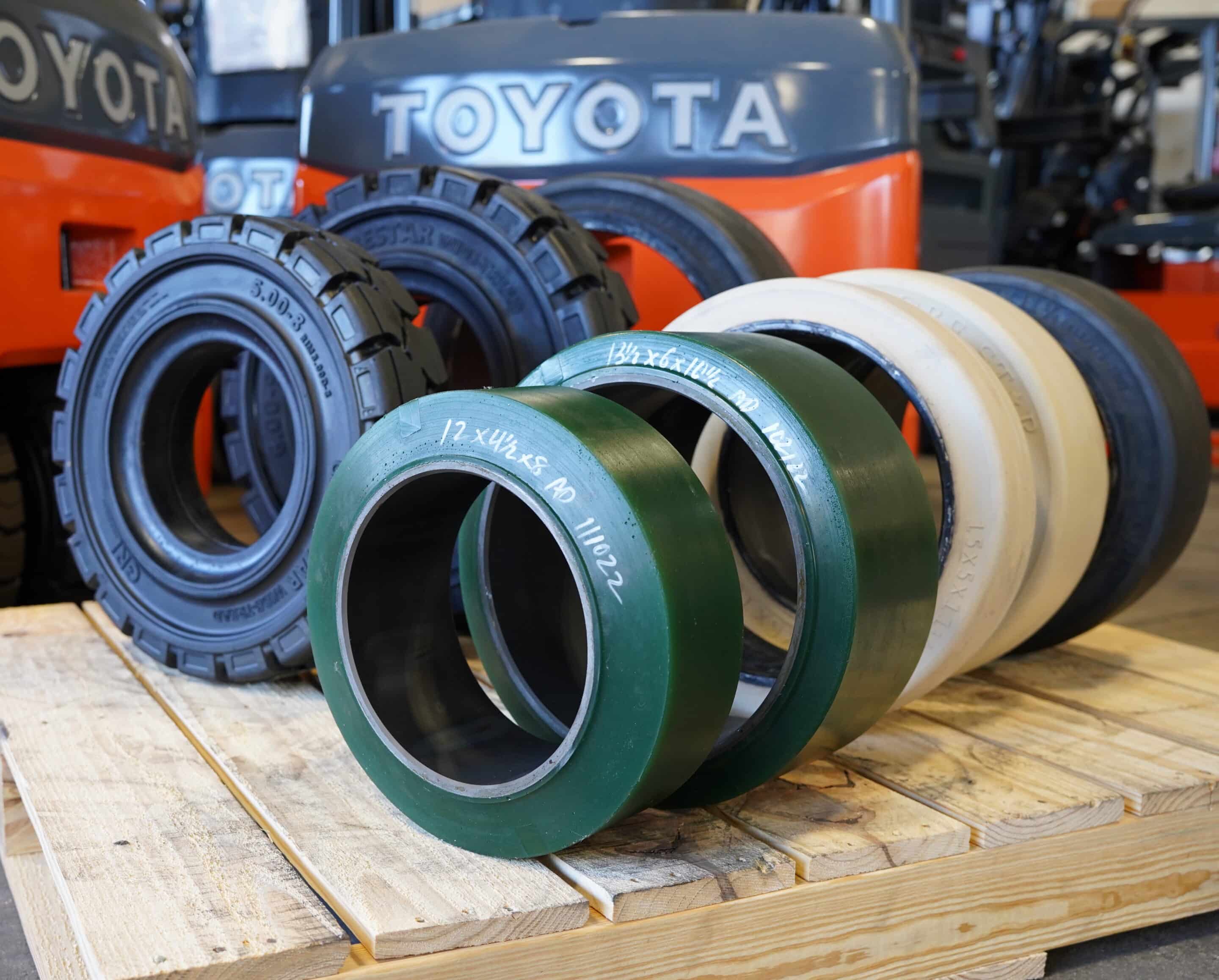 Shoppas Tire Selection - The Smart Guide to Buying Forklift Tires - Shoppa's Material Handling