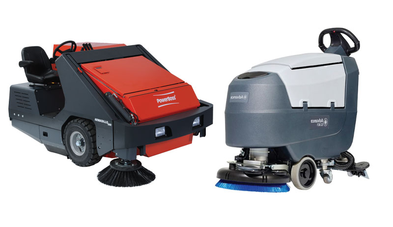 Shoppas Sweepers And Scrubbers - Powerboss Sweepers and Scrubbers - Shoppa's Material Handling
