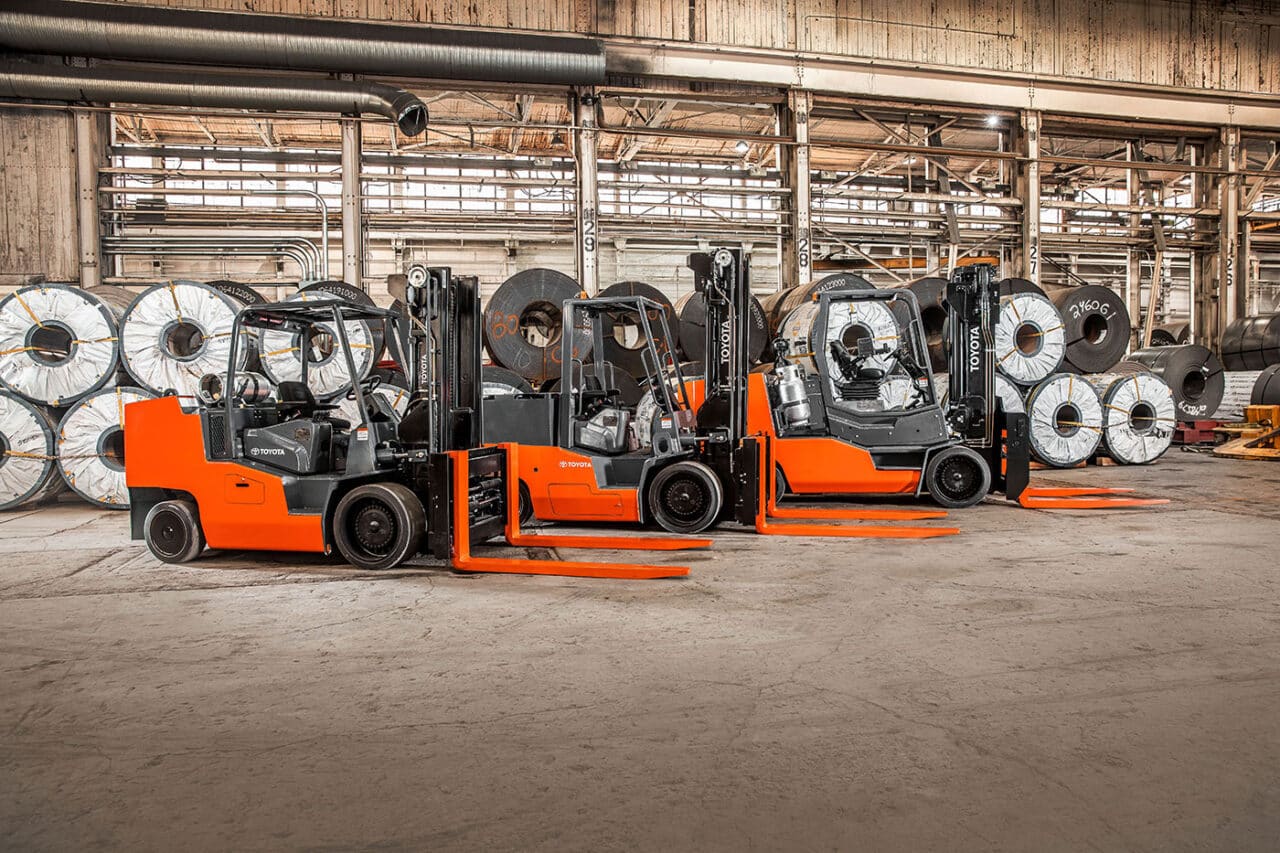 Internal Combustion Forklifts Shoppa's Material Handling