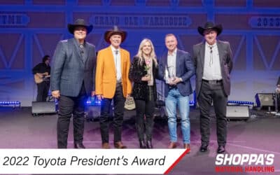 Shoppa’s Honored with 2022 Toyota President’s Award