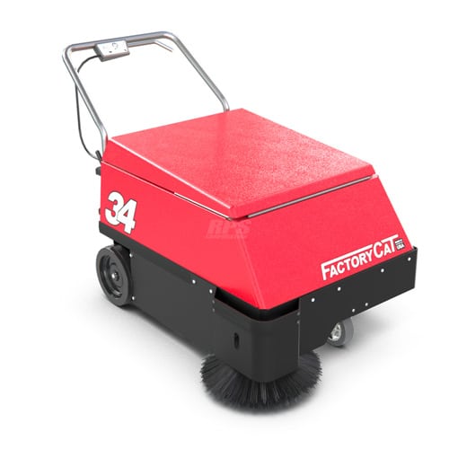 Factorycat 34 Walk Behind Sweeper - Copy Sweepers & Scrubbers - Shoppa's Material Handling