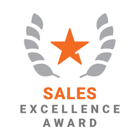 Sales Excellence Award Logo -  - Shoppa's Material Handling