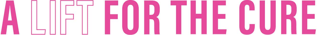 A Lift For The Cure - Pink Forklift - Shoppa's Material Handling