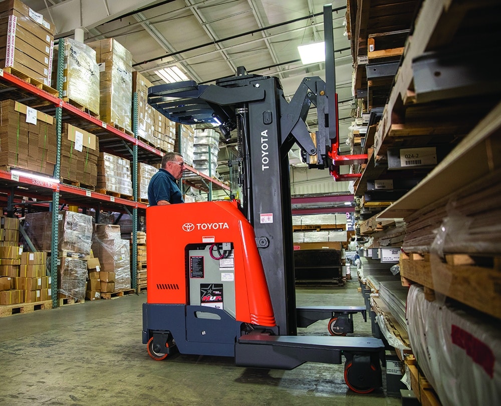 Toyota Racking Optimizing High-Density Storage with Toyota Reach Trucks - Shoppa's ...