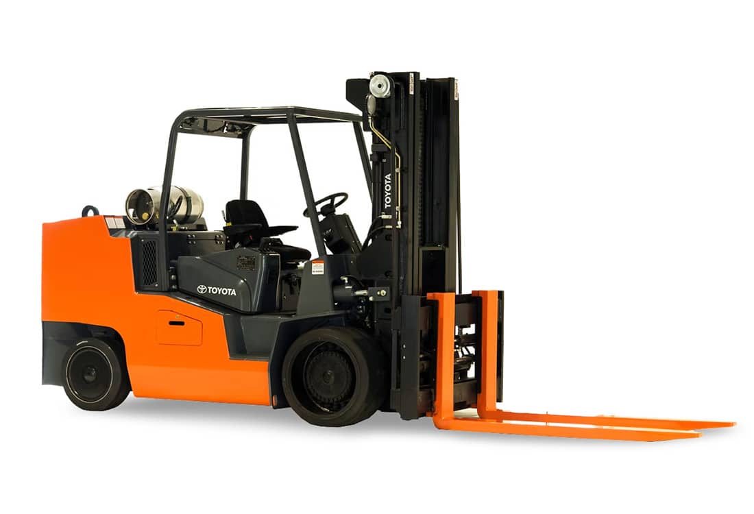 High Capacity Cushion Forklift - Heavy Duty Forklifts - Shoppa's Material Handling