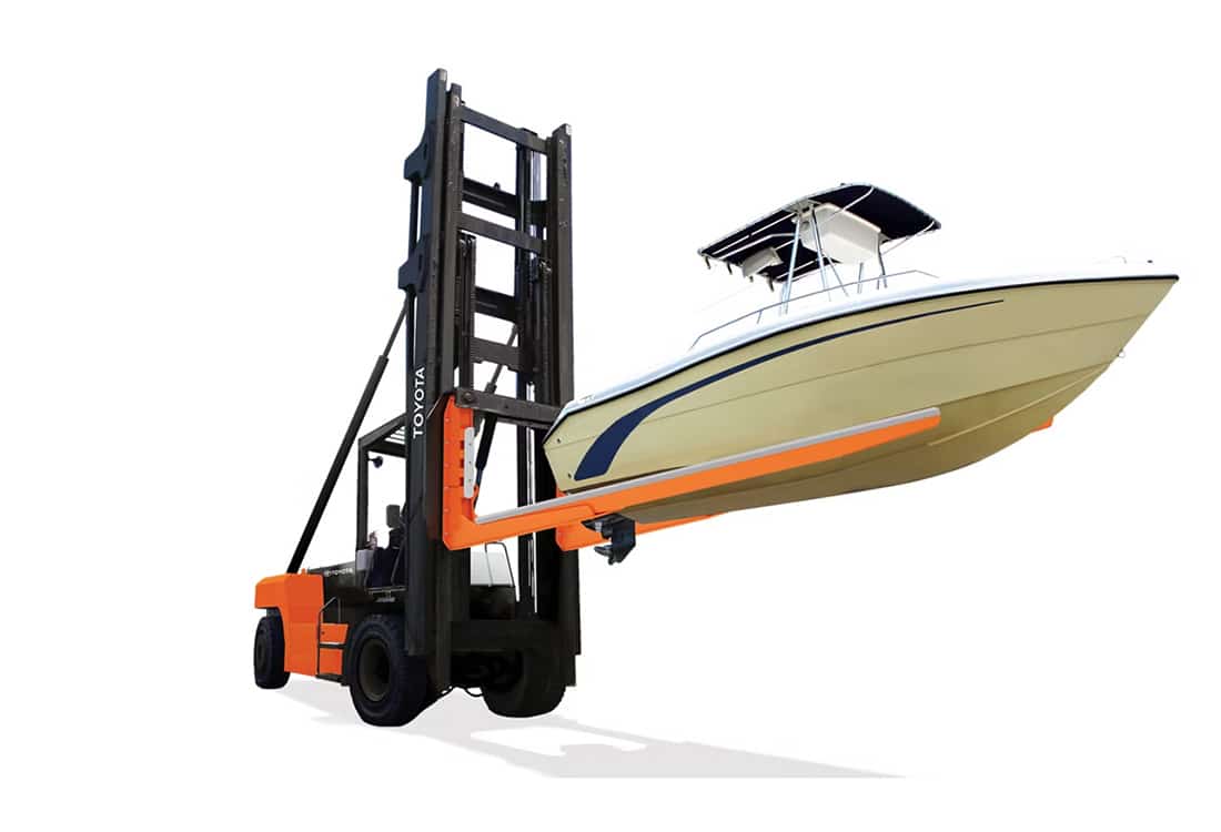 High Capacity Marina Forklift - Heavy Duty Forklifts - Shoppa's Material Handling