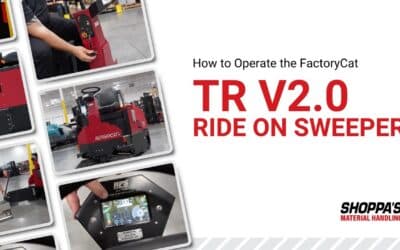 How to Operate the FactoryCat TR Ride-On Floor Sweeper 