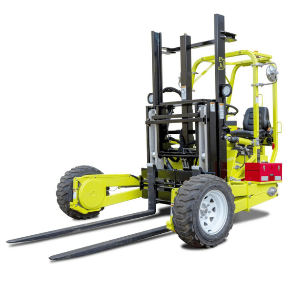 Container Handler Series forklift with extended wheelbase for containerized load handling