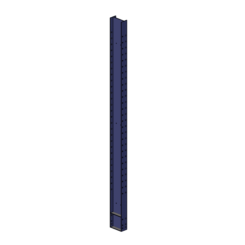 CANTILEVER 192" COLUMN W/HDW