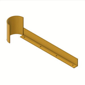END OF AISLE GUARD, 42" LEFT
