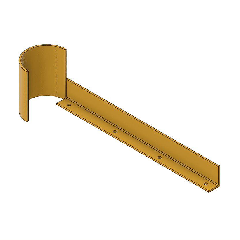 END OF AISLE GUARD, 42" LEFT