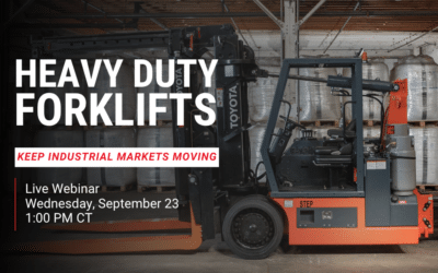 How Heavy Duty Forklifts Keep Industrial Markets Moving