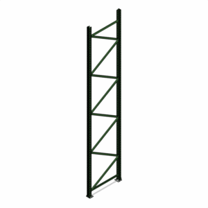 UPRIGHT 192 X 42 X 3 TEARDROP 14GA BLUE - KING
