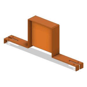 DOUBLE PALLET STOPPER 12"
